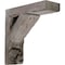 Ekena Millwork 3 1/2"W x 8"D x 8"H Vintage Farmhouse Bracket, Barnwood Decor Collection, Reclaimed Grey BKTB03X08X08TRGY - alternate 1
